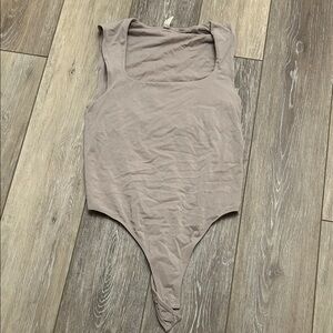 FREE PEOPLE Women’s Taupe One Piece Bodysuit | size: XXS